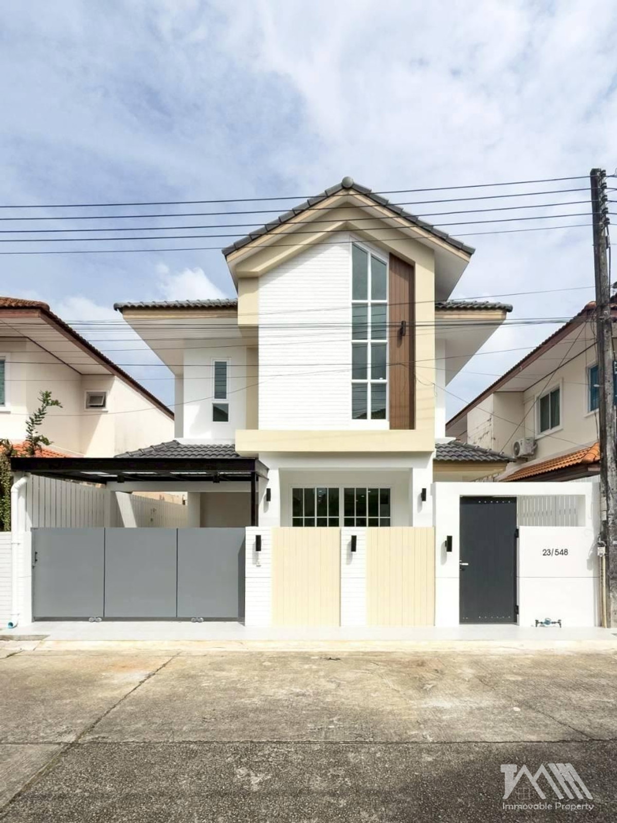 ขายบ้านภูเก็ต : หมู่บ้านพนาสนธิ์ ซิตี้ เทพอนุสรณ์  / House Town, Phuket