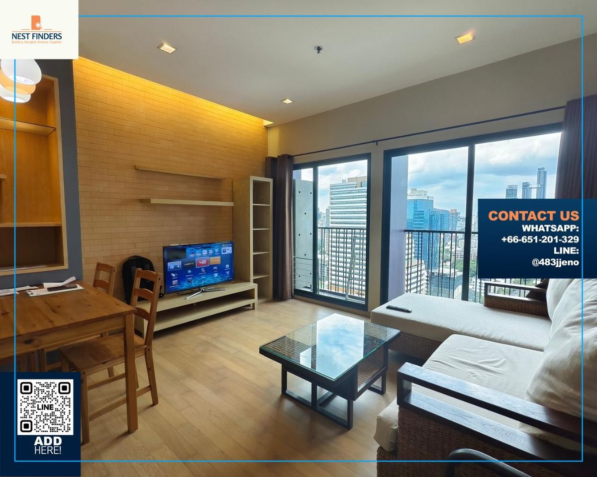 For RentCondoSukhumvit, Asoke, Thonglor : Corner unit available 💗  For Rent :Noble Reveal Sukhumvit 63 💗