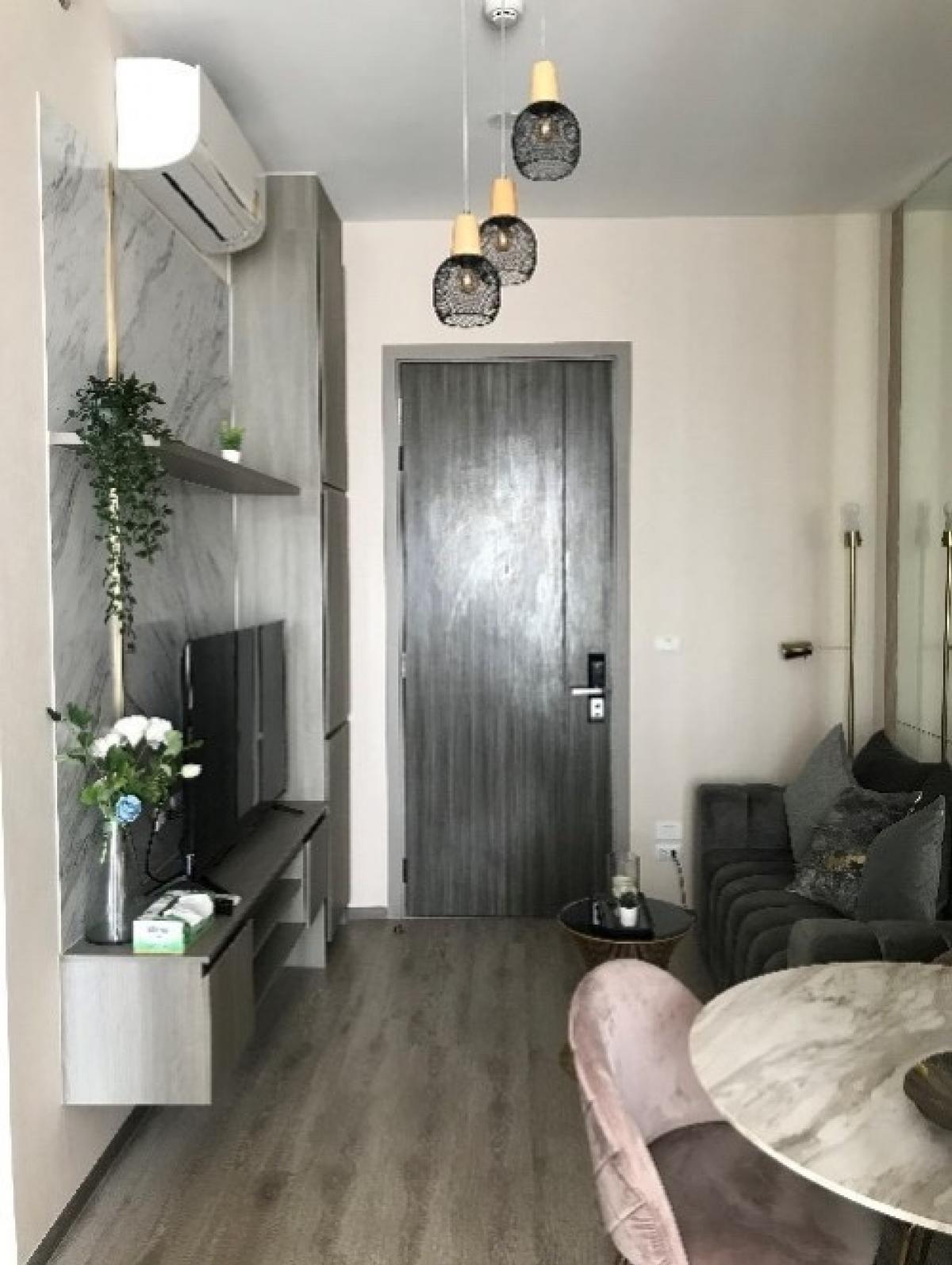 ให้เช่าคอนโดอ่อนนุช อุดมสุข : Special price 16,999/ month can negotiate for rent Knightsbridge Prime Onnut 1 bedroom highest floor beauty room