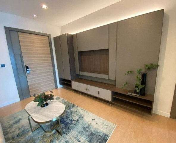 For SaleCondoSathorn, Narathiwat : S-TRJK101  The Room Charoen Krung 30, 6th floor, city view, 54.2 sq m., 1 bedroom, 1 bathroom, 9.3 million. 064-959-8900