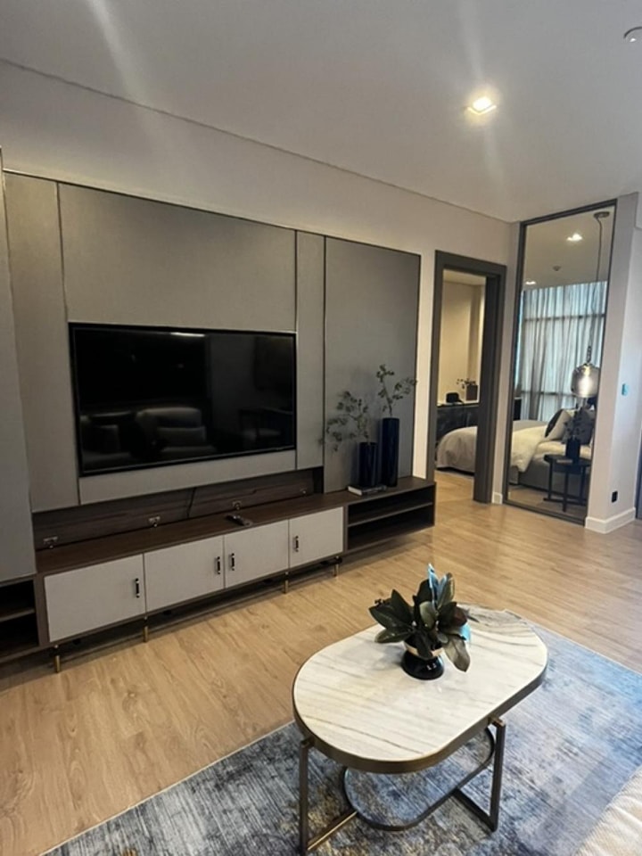 For SaleCondoSathorn, Narathiwat : S-TRJK101  The Room Charoen Krung 30, 6th floor, city view, 54.2 sq m., 1 bedroom, 1 bathroom, 9.3 million. 064-959-8900