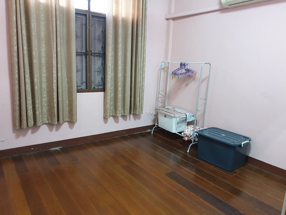 For SaleShop HouseMin Buri, Romklao : S-TTJD01  2-story shophouse, Soi Jindathawin, size 8 sq m, usable area 64 sq m, 2 bedrooms, 2 bathrooms, 5.46 million.  064-959-8900