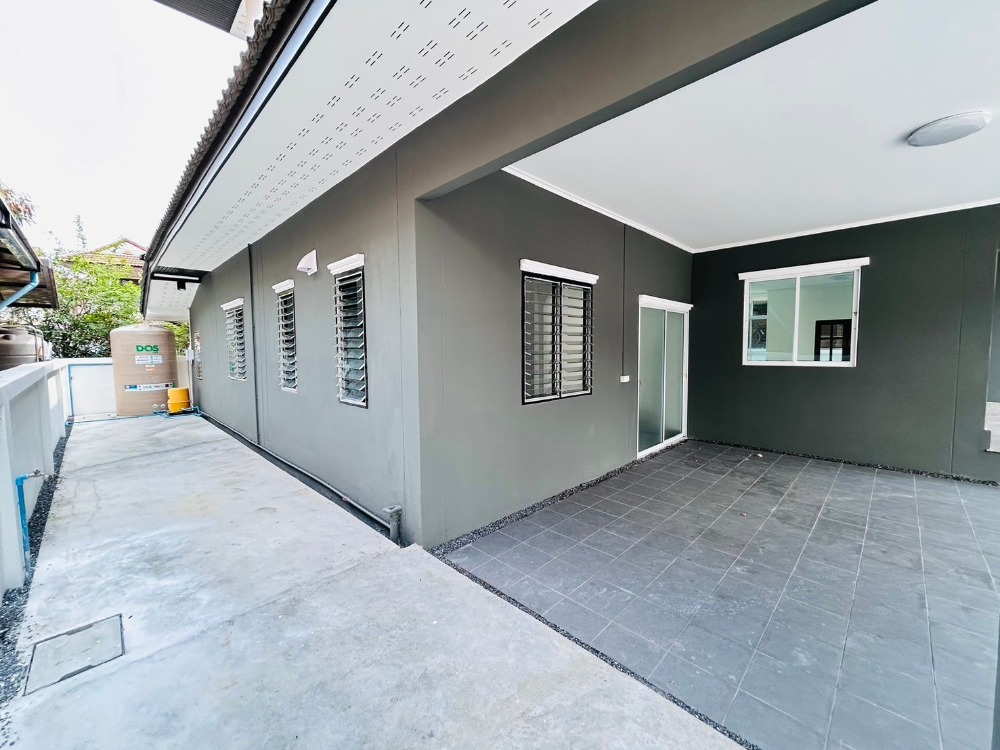 For SaleHousePathum Thani,Rangsit, Thammasat : Single house for sale, newly renovated, ready to move in.