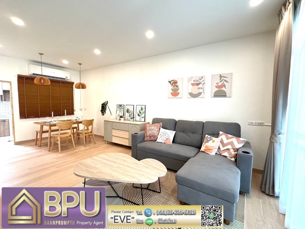 ให้เช่าทาวน์โฮมสมุทรปราการ สำโรง : ** ให้เช่าทาวน์โฮม 4 ห้องนอน ** Casa City บางนา ใกล้ เมกะ บางนา