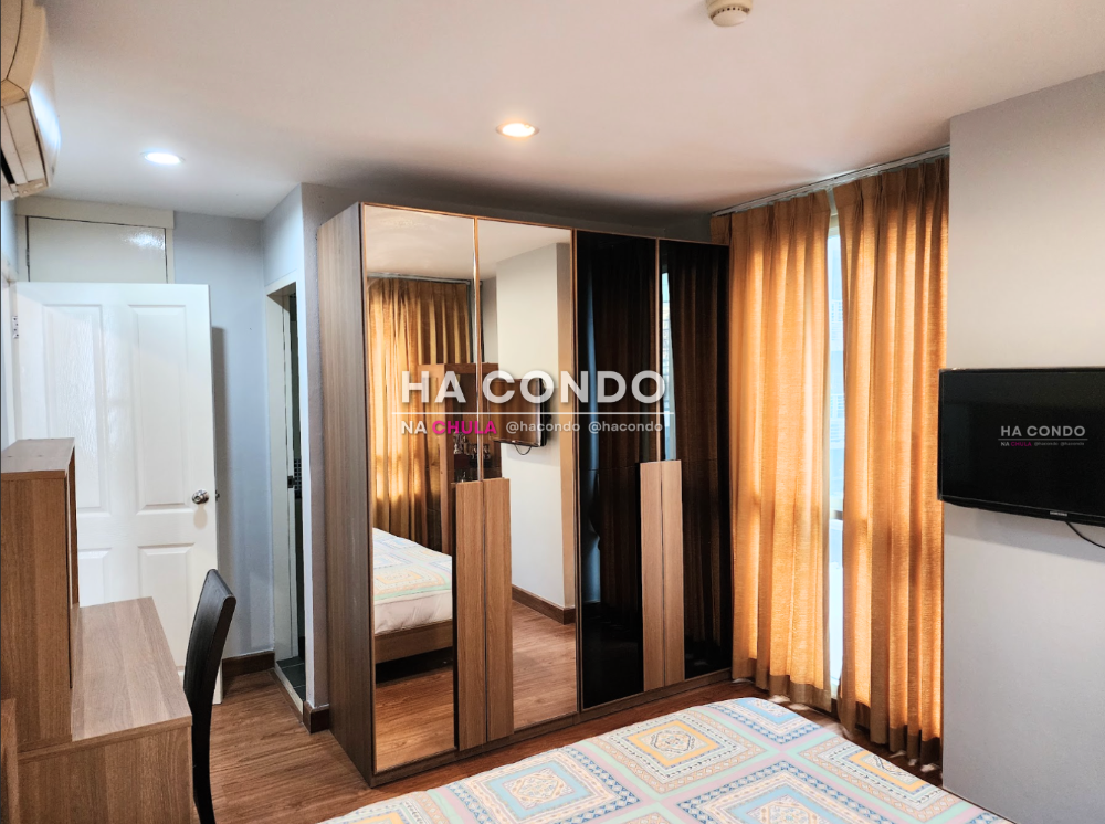 ให้เช่าคอนโดราชเทวี พญาไท : Wish @ Siam【𝐑𝐄𝐍𝐓】🔥ห้องมินิมอล สุดน่ารัก ตกแต่งสวย โทนอบอุ่น เฟอร์นิเจอร์ครบ ราคาดี🔥ติดต่อไลน์ไอดี: @hacondo