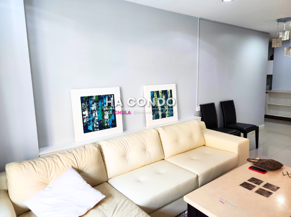 ให้เช่าคอนโดราชเทวี พญาไท : Wish @ Siam【𝐑𝐄𝐍𝐓】🔥ห้องมินิมอล สุดน่ารัก ตกแต่งสวย โทนอบอุ่น เฟอร์นิเจอร์ครบ ราคาดี🔥ติดต่อไลน์ไอดี: @hacondo