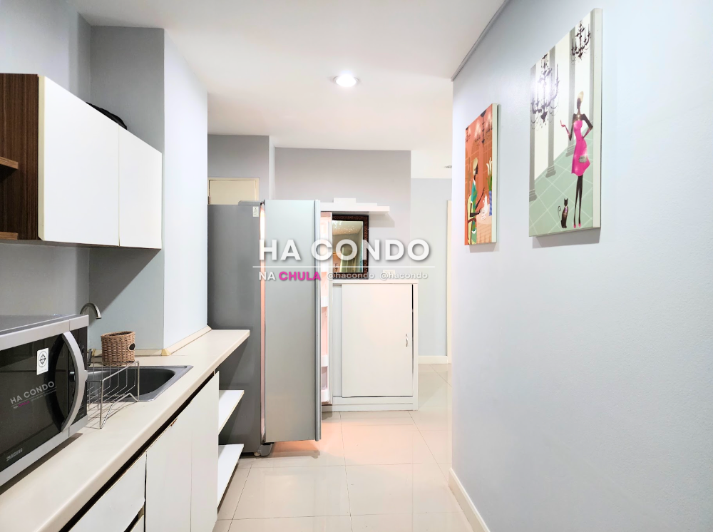 ให้เช่าคอนโดราชเทวี พญาไท : Wish @ Siam【𝐑𝐄𝐍𝐓】🔥ห้องมินิมอล สุดน่ารัก ตกแต่งสวย โทนอบอุ่น เฟอร์นิเจอร์ครบ ราคาดี🔥ติดต่อไลน์ไอดี: @hacondo