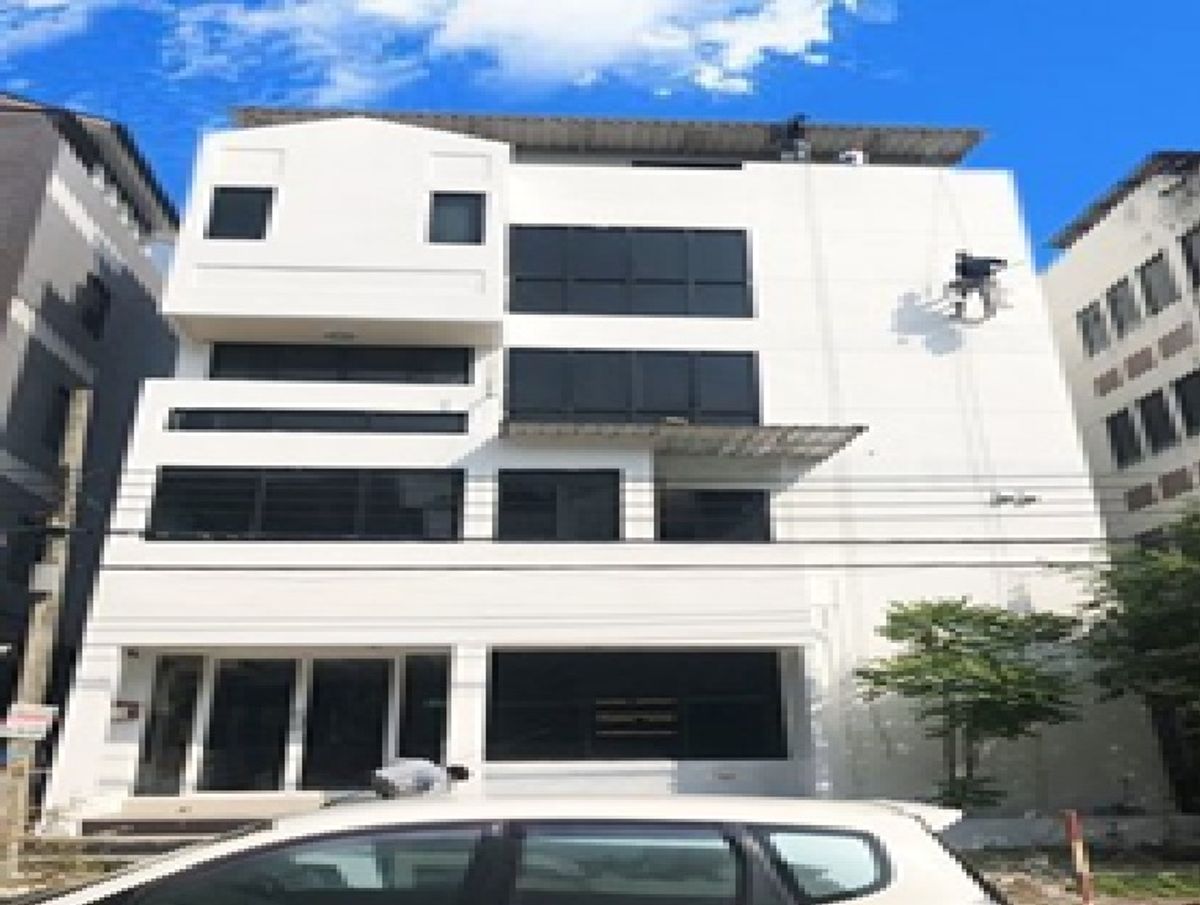 ให้เช่าอาคารพาณิชย์ปทุมธานี รังสิต ธรรมศาสตร์ : For Rent ให้เช่าอาคารสำนักงาน 5 ชั้น โครงการมินิ แอร์พอร์ต ดอนเมือง ถนนวิภาวดีรังสิต พื้นที่ทั้งอาคาร 500 ตารางเมตร แอร์ 7 เครื่อง จอดรถหลายคัน เหมาะเป็นสำนักงาน