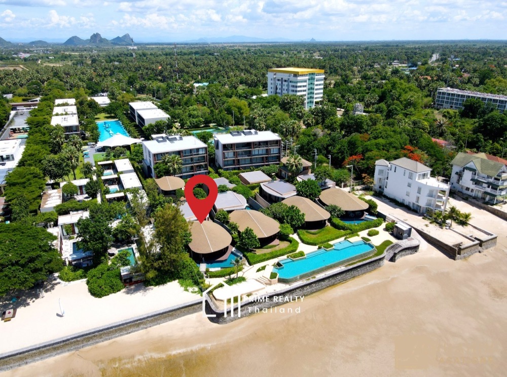 For SaleHome OfficeHuahin, Prachuap Khiri Khan, Pran Buri : 𝐋𝐮𝐱𝐮𝐫𝐲 𝐁𝐞𝐚𝐜𝐡𝐟𝐫𝐨𝐧𝐭 𝐏𝐨𝐨𝐥 𝐕𝐢𝐥𝐥𝐚 𝟔𝟐 𝐌𝐁. @𝐂𝐡𝐚𝐚𝐦