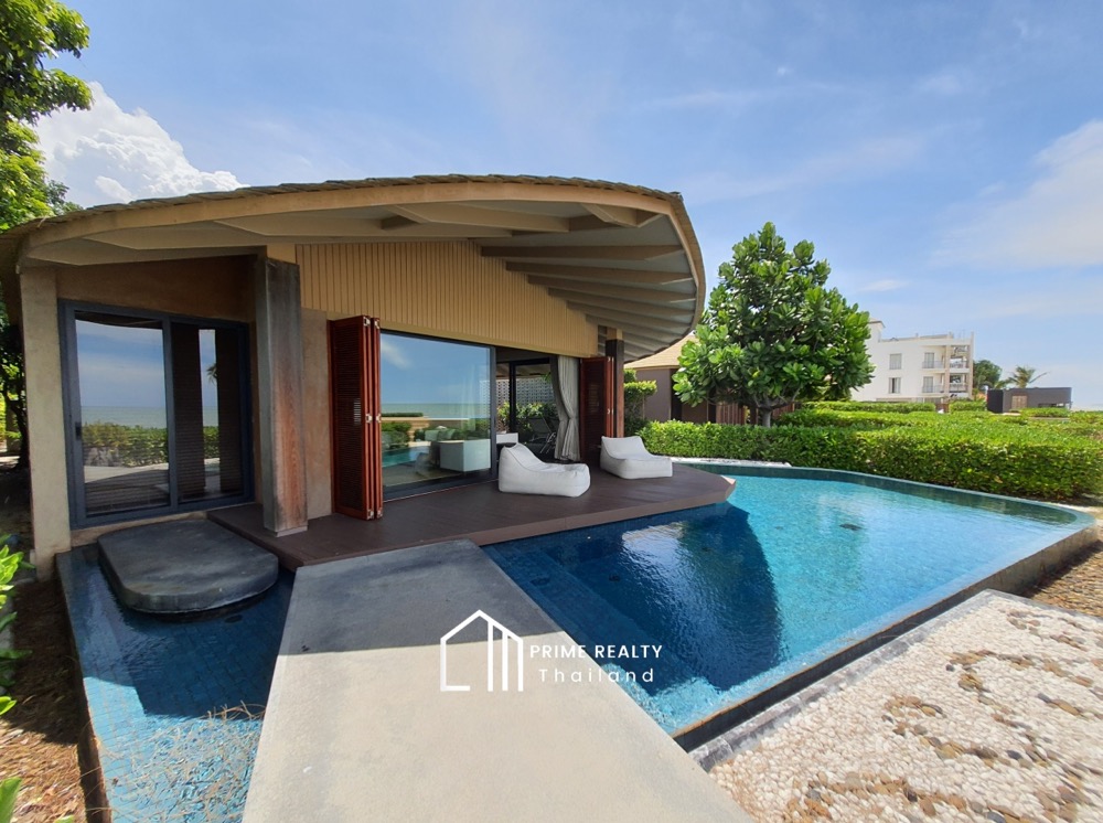 For SaleHome OfficeHuahin, Prachuap Khiri Khan, Pran Buri : 𝐋𝐮𝐱𝐮𝐫𝐲 𝐁𝐞𝐚𝐜𝐡𝐟𝐫𝐨𝐧𝐭 𝐏𝐨𝐨𝐥 𝐕𝐢𝐥𝐥𝐚 𝟔𝟐 𝐌𝐁. @𝐂𝐡𝐚𝐚𝐦