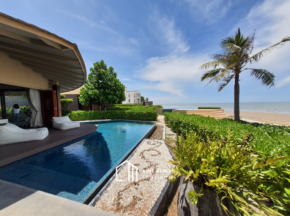 For SaleHome OfficeHuahin, Prachuap Khiri Khan, Pran Buri : 𝐋𝐮𝐱𝐮𝐫𝐲 𝐁𝐞𝐚𝐜𝐡𝐟𝐫𝐨𝐧𝐭 𝐏𝐨𝐨𝐥 𝐕𝐢𝐥𝐥𝐚 𝟔𝟐 𝐌𝐁. @𝐂𝐡𝐚𝐚𝐦