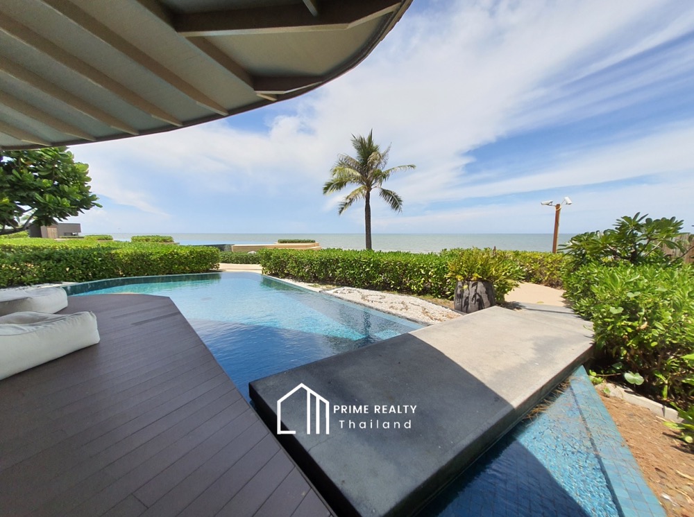 For SaleHome OfficeHuahin, Prachuap Khiri Khan, Pran Buri : 𝐋𝐮𝐱𝐮𝐫𝐲 𝐁𝐞𝐚𝐜𝐡𝐟𝐫𝐨𝐧𝐭 𝐏𝐨𝐨𝐥 𝐕𝐢𝐥𝐥𝐚 𝟔𝟐 𝐌𝐁. @𝐂𝐡𝐚𝐚𝐦