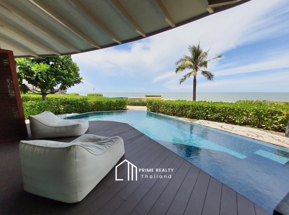 For SaleHome OfficeHuahin, Prachuap Khiri Khan, Pran Buri : 𝐋𝐮𝐱𝐮𝐫𝐲 𝐁𝐞𝐚𝐜𝐡𝐟𝐫𝐨𝐧𝐭 𝐏𝐨𝐨𝐥 𝐕𝐢𝐥𝐥𝐚 𝟔𝟐 𝐌𝐁. @𝐂𝐡𝐚𝐚𝐦