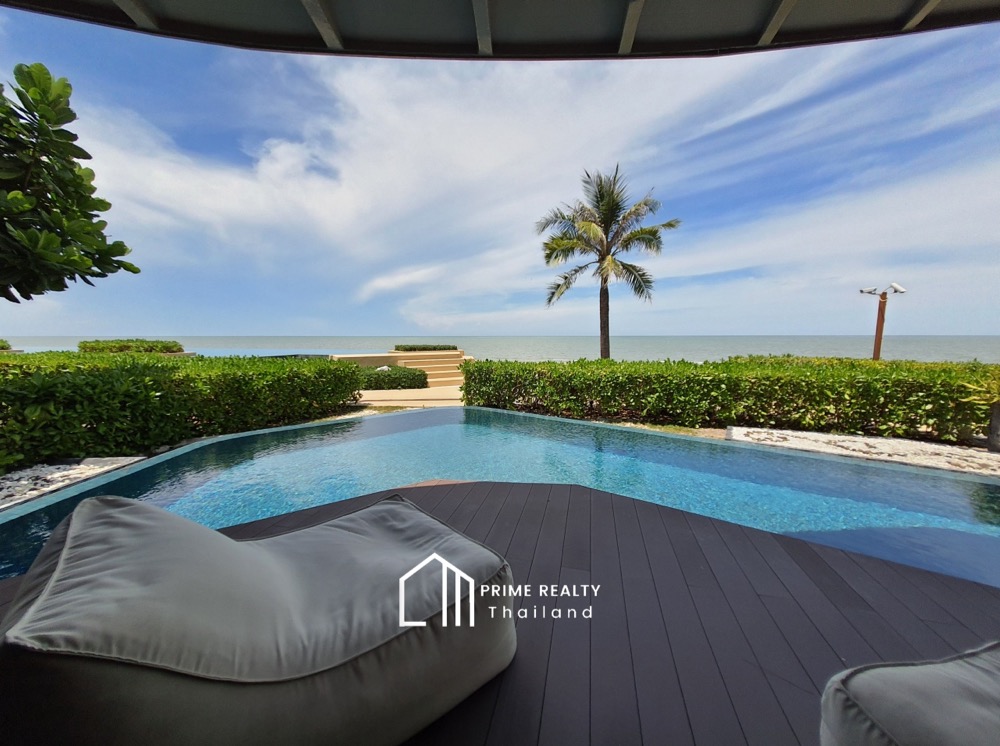 For SaleHome OfficeHuahin, Prachuap Khiri Khan, Pran Buri : 𝐋𝐮𝐱𝐮𝐫𝐲 𝐁𝐞𝐚𝐜𝐡𝐟𝐫𝐨𝐧𝐭 𝐏𝐨𝐨𝐥 𝐕𝐢𝐥𝐥𝐚 𝟔𝟐 𝐌𝐁. @𝐂𝐡𝐚𝐚𝐦