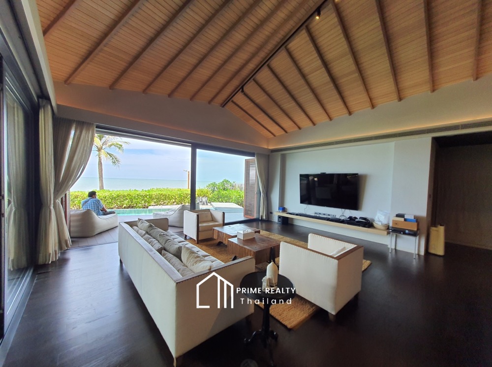 For SaleHome OfficeHuahin, Prachuap Khiri Khan, Pran Buri : 𝐋𝐮𝐱𝐮𝐫𝐲 𝐁𝐞𝐚𝐜𝐡𝐟𝐫𝐨𝐧𝐭 𝐏𝐨𝐨𝐥 𝐕𝐢𝐥𝐥𝐚 𝟔𝟐 𝐌𝐁. @𝐂𝐡𝐚𝐚𝐦