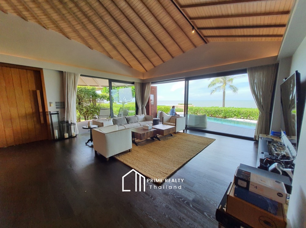 For SaleHome OfficeHuahin, Prachuap Khiri Khan, Pran Buri : 𝐋𝐮𝐱𝐮𝐫𝐲 𝐁𝐞𝐚𝐜𝐡𝐟𝐫𝐨𝐧𝐭 𝐏𝐨𝐨𝐥 𝐕𝐢𝐥𝐥𝐚 𝟔𝟐 𝐌𝐁. @𝐂𝐡𝐚𝐚𝐦