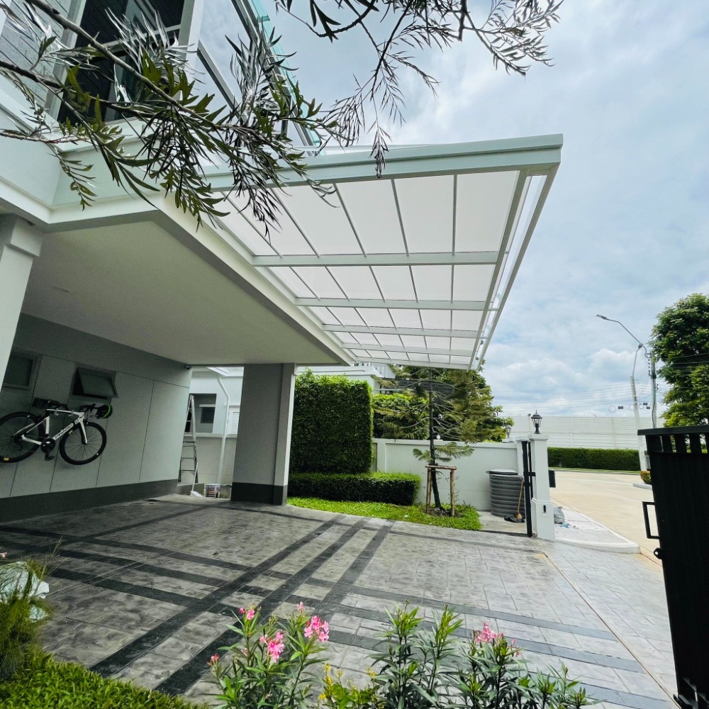 ขายบ้านมีนบุรี-ร่มเกล้า : ขาย/ให้เช่า Perfect Residence กรุงเทพกรีฑา-พระรามเกล้า ทำเล ดี มีความเป็นส่วนตัวสูง ในหมู่บ้านมีจำนวน 39 ยูนิต