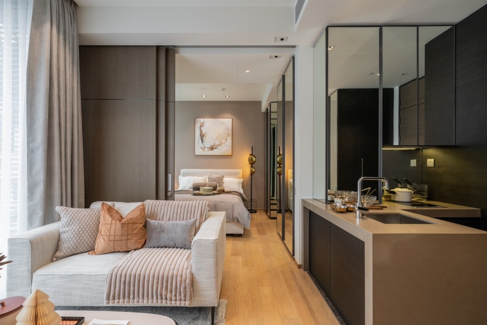 For RentCondoWitthayu, Chidlom, Langsuan, Ploenchit : For rent, 1 bedroom, beautifully decorated, fully furnished, ready to move in.