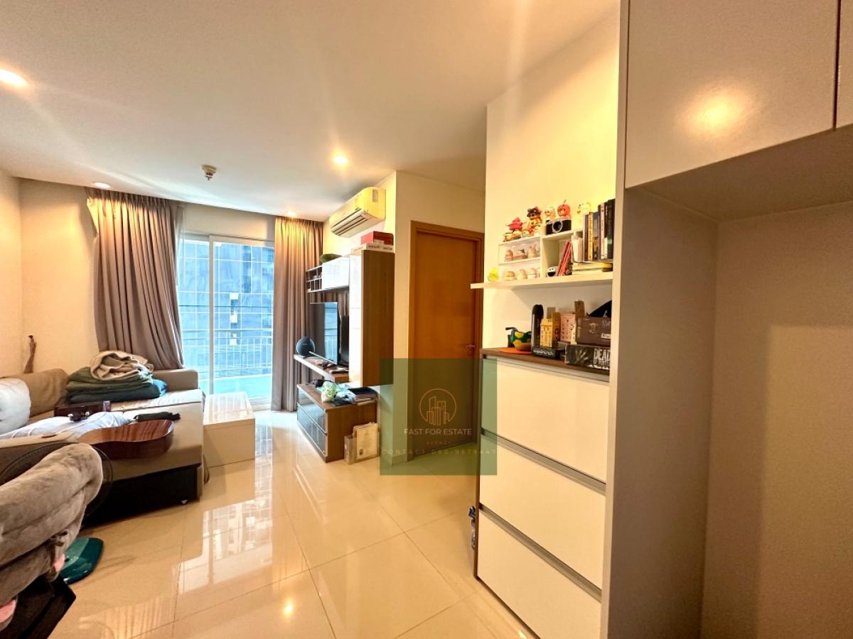 For SaleCondoRama9, Petchburi, RCA : 🤩Condo for sale, Circle condominium, in the heart of Phetchaburi, corner room, good location, pleasing 🔆🔆