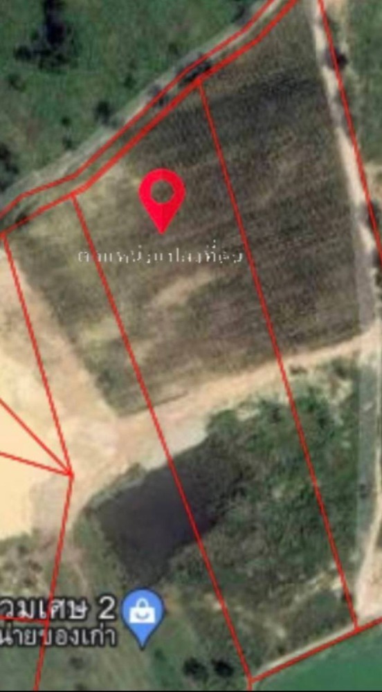 For SaleLandSriracha Laem Chabang Ban Bueng : (H6038) Beautiful plot of land for sale, 24 rai 3 ngan, next to the road next to Rittha Sriracha Co., Ltd., yellow area.