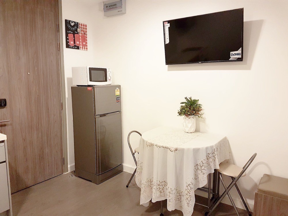 For SaleCondoRama9, Petchburi, RCA : S-ASPID102 Condo for sale A Space ID Asoke-Ratchada, 12th floor, north view, 33 sq m., 1 bedroom, 1 bathroom, 4.14 million. 064-959-8900