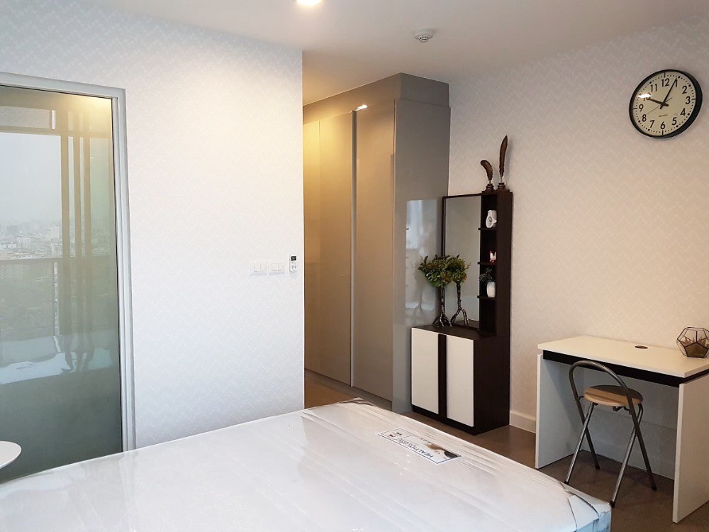 For SaleCondoRama9, Petchburi, RCA : S-ASPID102 Condo for sale A Space ID Asoke-Ratchada, 12th floor, north view, 33 sq m., 1 bedroom, 1 bathroom, 4.14 million. 064-959-8900