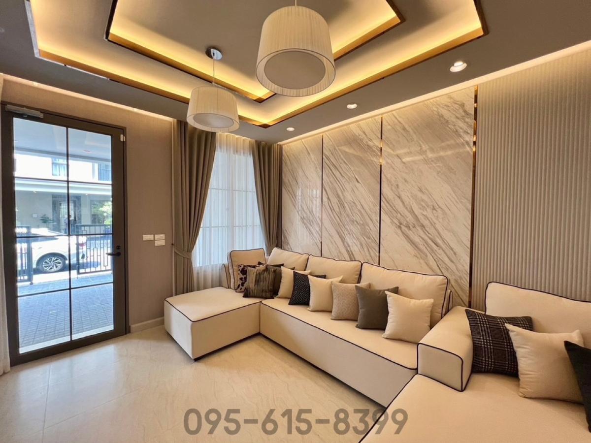 For RentTownhomeRama3 (Riverside),Satupadit : 📌 Rent a luxury decoration townhome with furniture, location, Sathorn-Sathu Pradit