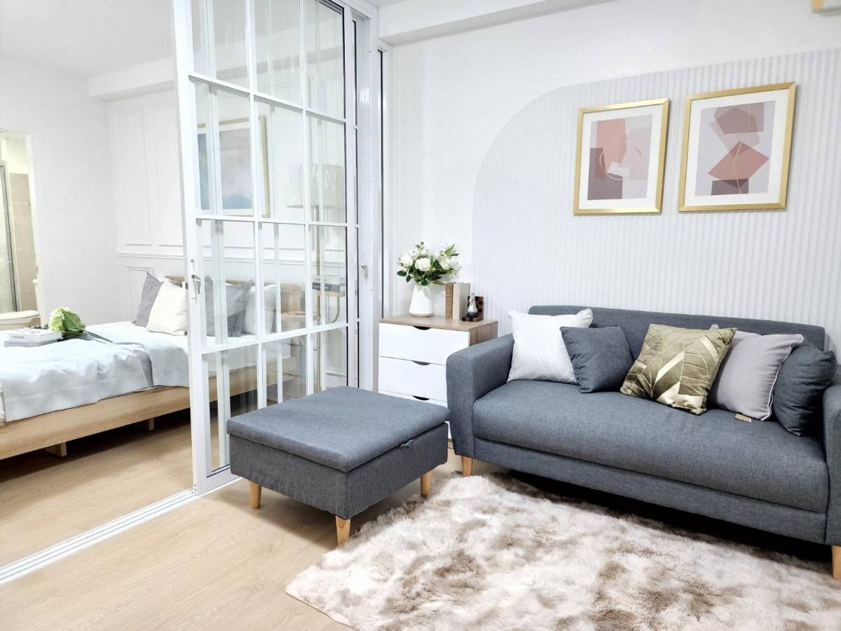 ขายคอนโดรัชดา ห้วยขวาง : 📍📍คอนโดพร้อมอยู่ ✨️จัดเต็มด้วยเฟอร์นิเจอร์และเครื่องใช้ไฟฟ้า✨️ทำเลรัชดา ใกล้ถนนใหญ่ ใกล้รถไฟฟ้า ใกล้ทางด่วน