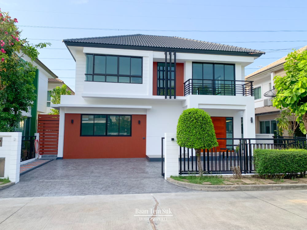 For SaleHouse : บ้านเดี่ยวขนาดใหญ่ ปรับปรุงใหม่ทั้งหลัง-ไลฟ์ บางกอก บูเลอวาร์ด เพชรเกษม81-4ห้องนอน 3ห้องน้ำ ห้องแม่บ้านแยกเป็นสัดส่วน