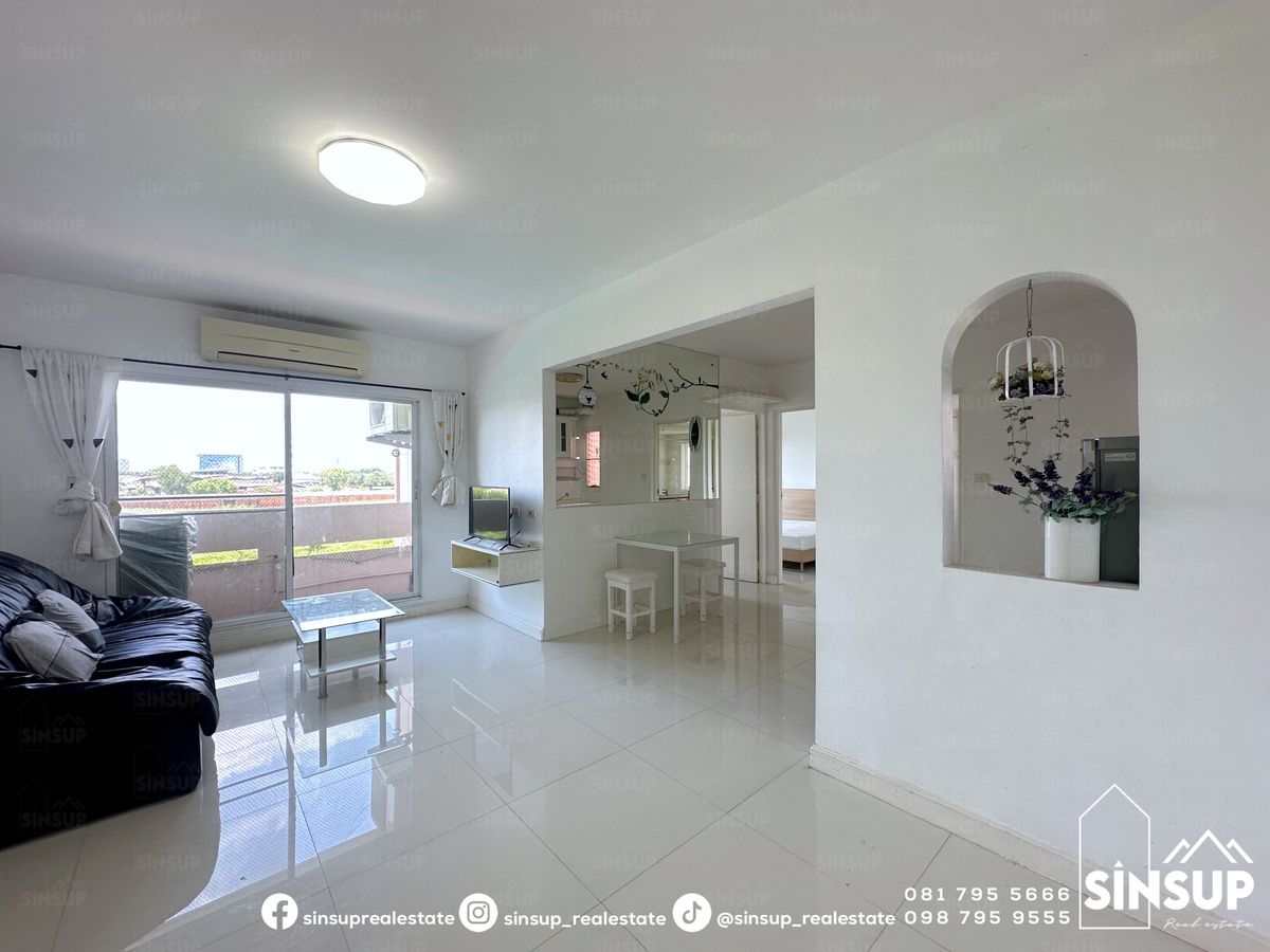 For RentCondoRattanathibet, Sanambinna : ⭐️ For Rent: Baansuanton Rattanathibet Condo | 2 Bedrooms | 60 sq.m. | Behind Central Rattanathibet | Fully Furnished 