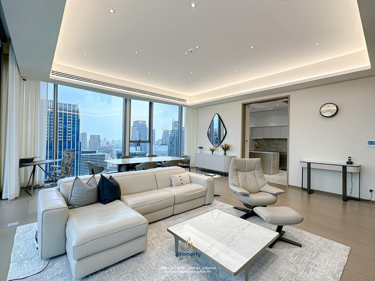 For SaleCondoWitthayu, Chidlom, Langsuan, Ploenchit : SCOPE LANGSUAN: 3bed 4bath 240sqm High Floor 210,000,000 Am: 0656199198