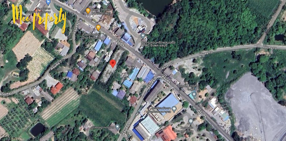 ขายที่ดินพัทยา บางแสน ชลบุรี สัตหีบ : ขายที่ดินเปล่า ทำเลค้าขาย  2 ไร่ 65 ตร.ว อ.เมือง ต.ห้วยกะปิ จ.ชลบุรี ที่ดินกว้าง 32.31 เมตร ยาว 107.89 เมตร ME-146