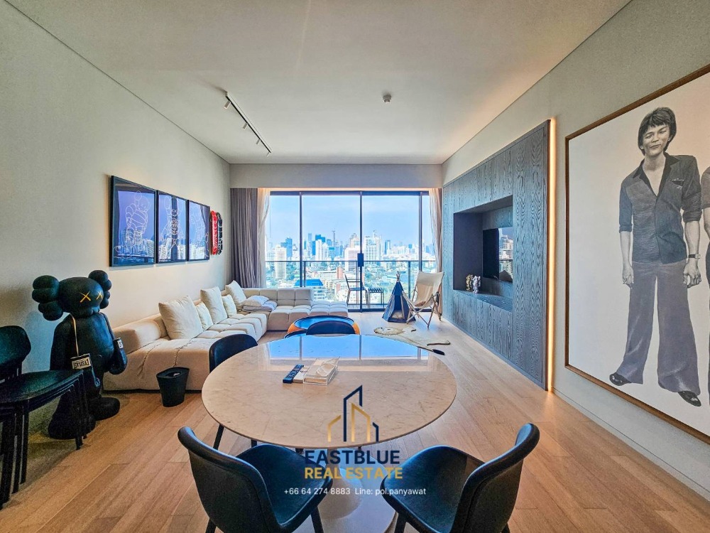 For SaleCondoSukhumvit, Asoke, Thonglor : Rare Item!! Luxury condo in the heart of Thonglor, few units, ultimate privacy, with private elevator, beautiful room, fully furnished, prime location, very rare✨Tela Thonglor✨2 bedrooms, 2 bathrooms, size 111 sq m, near BTS Thonglor Tel.0982645161