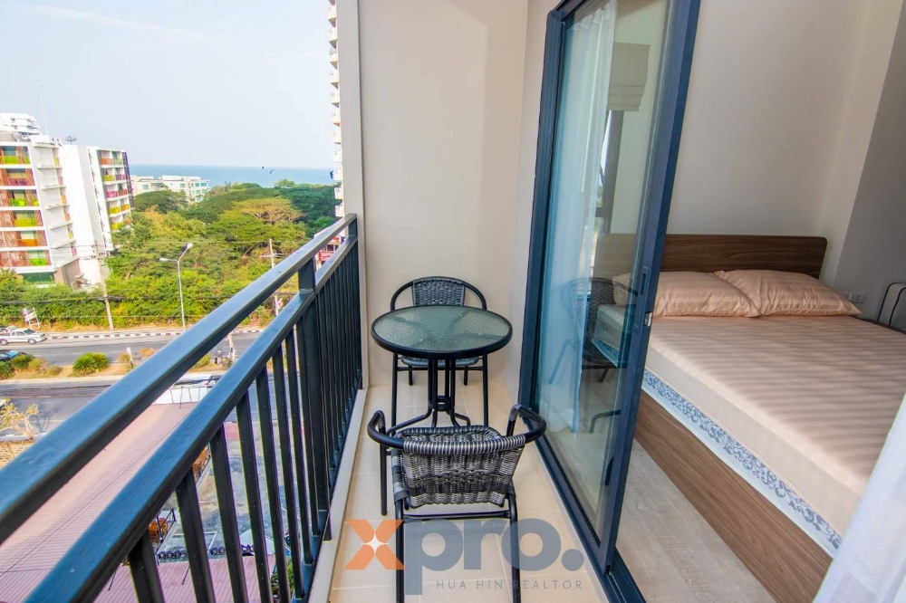 For SaleCondoHuahin, Prachuap Khiri Khan, Pran Buri : Corner Unit with Seaview for Sale at La Casita Condo Hua Hin