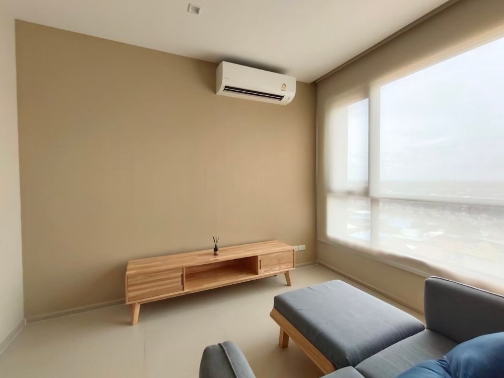 For RentCondoNonthaburi, Bang Yai, Bangbuathong : Grow Rattanathibet Grow Rattanathibet Condo with Chao Phraya River view, next to MRT Sai Ma, supports 100% parking, no need to worry about car parking.