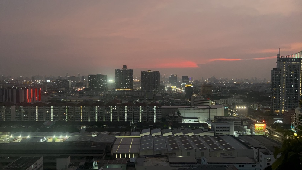 For RentCondoRamkhamhaeng, Hua Mak : 🔥Condo for rent, Niche Mono Ramkhamhaeng, 23rd floor, room size 29 sq m, 1 bedroom, beautiful view, 13,000฿/month.