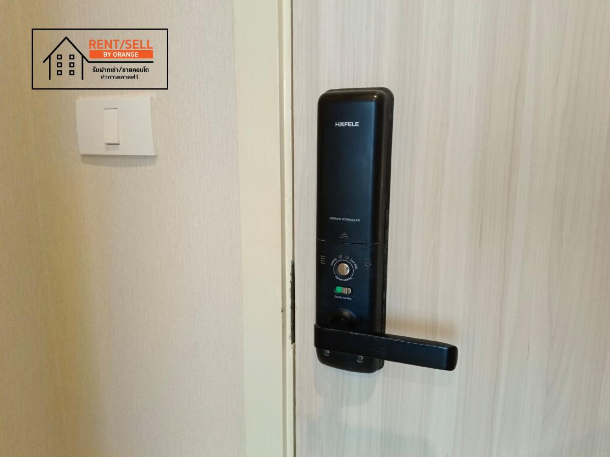 For RentCondoNonthaburi, Bang Yai, Bangbuathong : Grow Rattanathibet Grow Rattanathibet Condo with Chao Phraya River view, next to MRT Sai Ma, supports 100% parking, no need to worry about car parking.