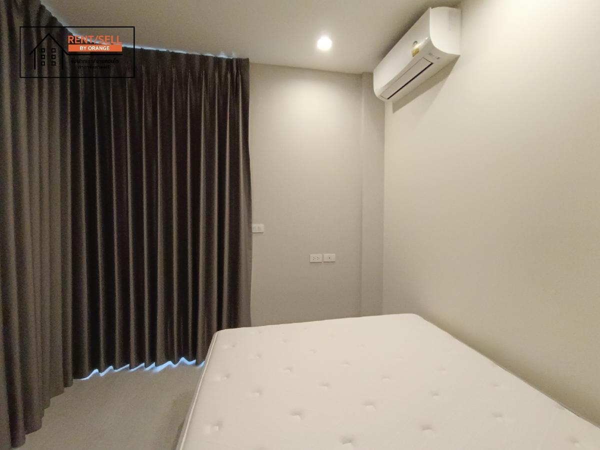 For RentCondoNonthaburi, Bang Yai, Bangbuathong : Grow Rattanathibet Grow Rattanathibet Condo with Chao Phraya River view, next to MRT Sai Ma, supports 100% parking, no need to worry about car parking.