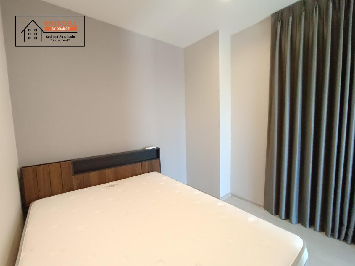 For RentCondoNonthaburi, Bang Yai, Bangbuathong : Grow Rattanathibet Grow Rattanathibet Condo with Chao Phraya River view, next to MRT Sai Ma, supports 100% parking, no need to worry about car parking.