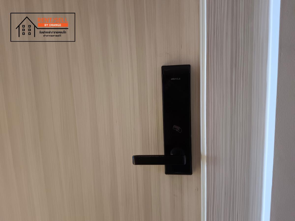 For RentCondoNonthaburi, Bang Yai, Bangbuathong : Grow Rattanathibet Grow Rattanathibet Condo with Chao Phraya River view, next to MRT Sai Ma, supports 100% parking, no need to worry about car parking.