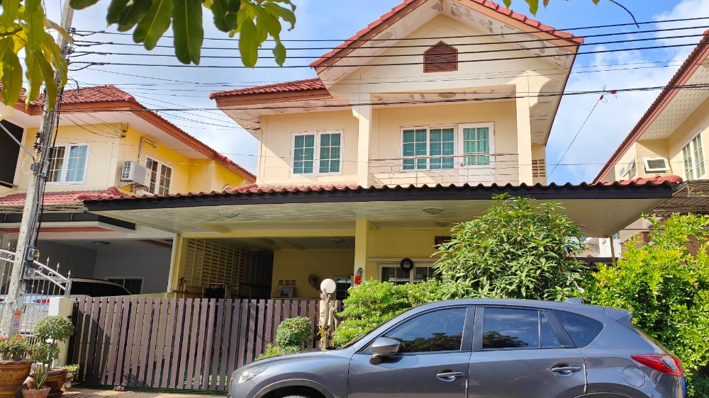 For SaleHouseSamut Prakan,Samrong : House for sale, Fueang Fa 9, Phase 6, Theparak Road, Phraek Sa Mai, Mueang, Samut Prakan