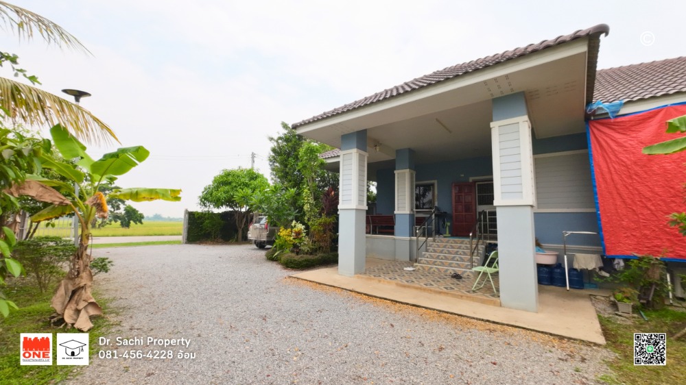 For SaleHouseChiang Rai : Garden house for sale, 242 sq w., 1-story house, 2 bedrooms, 2 bathrooms, with fruit orchard, Wiang Chai District, Chiang Rai Province.
