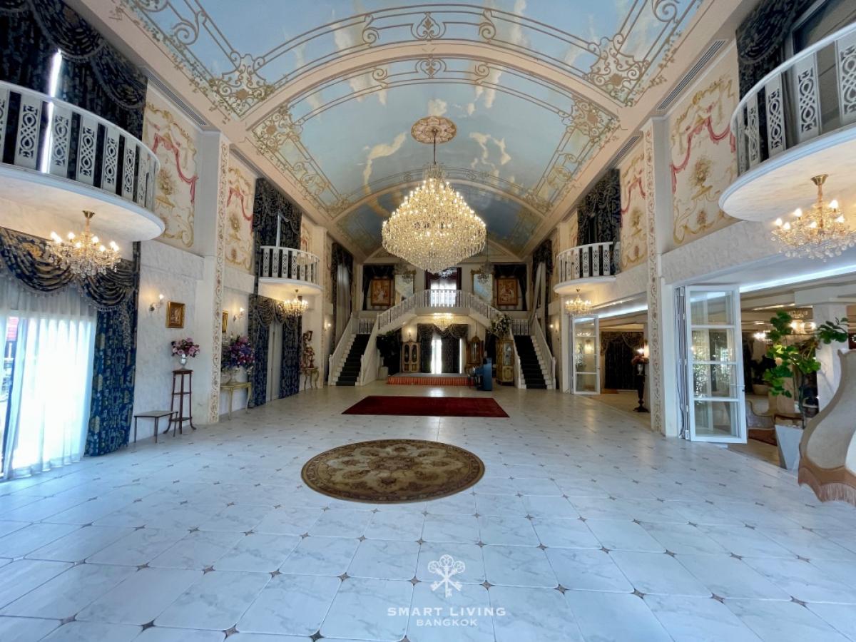 For SaleHousePathum Thani,Rangsit, Thammasat : Luxury Chao Phraya Riverfront House for Sale in Pathum Thani Large Land Ideal for Investment Hotel or Restaurant