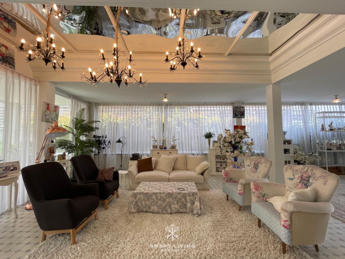 For SaleHousePathum Thani,Rangsit, Thammasat : Luxury Chao Phraya Riverfront House for Sale in Pathum Thani Large Land Ideal for Investment Hotel or Restaurant