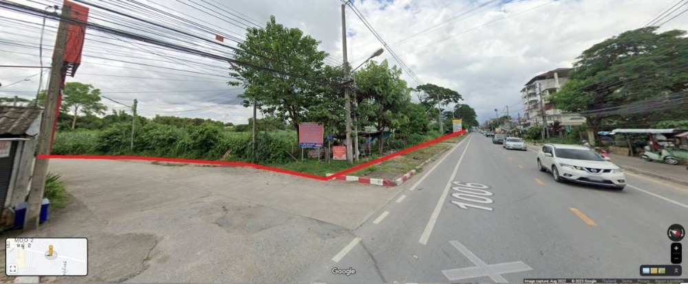 ขายที่ดินเชียงใหม่ : ขายที่ดิน เนื้อที่ 16-0-89 ไร่ ทำเลติดถนนเชียงใหม่-สันกำแพง ต.ท่าศาลา อ.เมืองเชียงใหม่ จ.เชียงใหม่