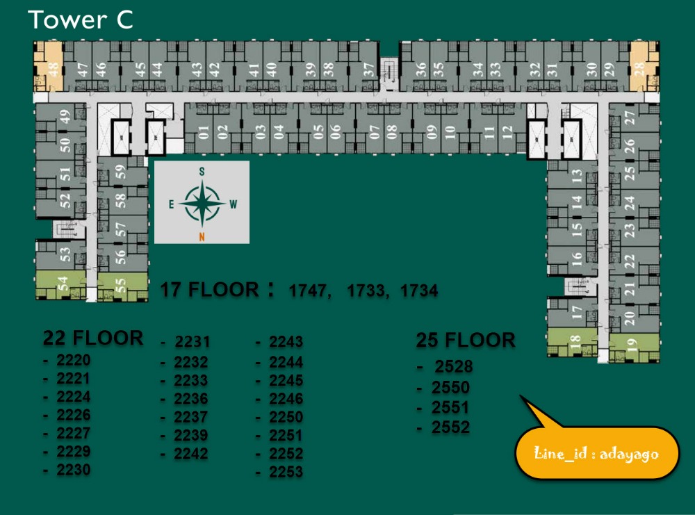 ขายดาวน์คอนโดบางนา แบริ่ง ลาซาล : ‼️Foreign Quota for SALE : Building C Regent Home Bangna 1.5X