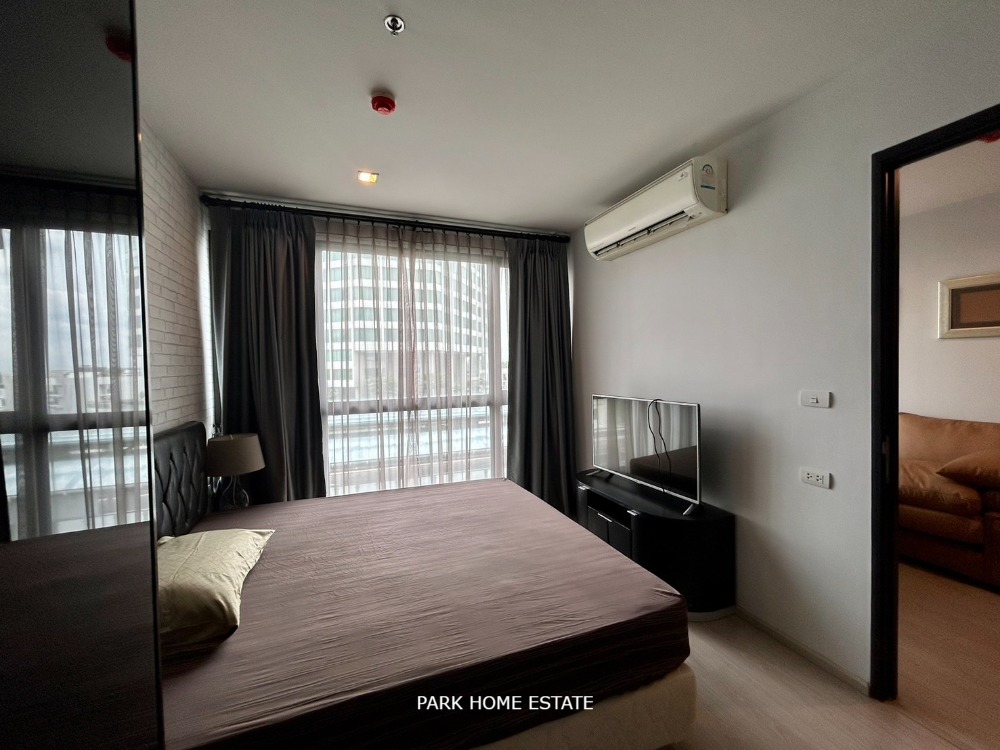 For RentCondoOnnut, Udomsuk : Rhythm Sukhumvit 44/1 ✨ 2 bedrooms, fully furnished, ready to move in, taken from the actual room 📞 Line : @pukkhome (with @)