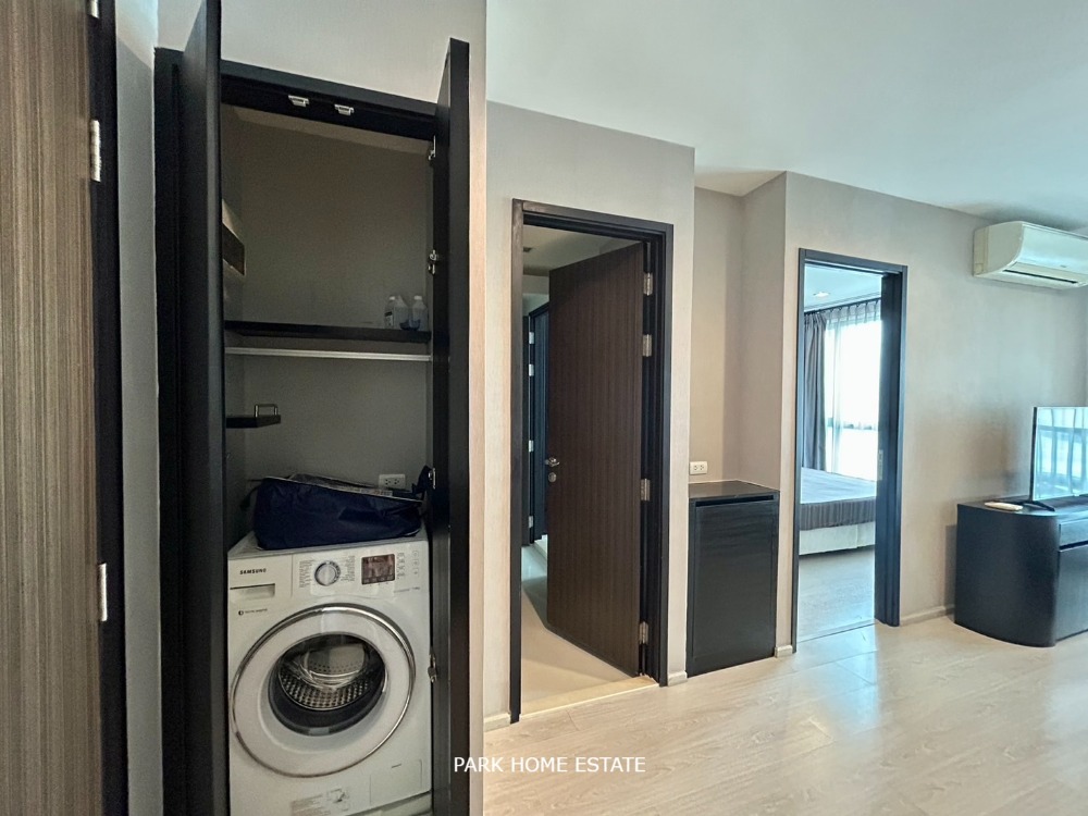 For RentCondoOnnut, Udomsuk : Rhythm Sukhumvit 44/1 ✨ 2 bedrooms, fully furnished, ready to move in, taken from the actual room 📞 Line : @pukkhome (with @)