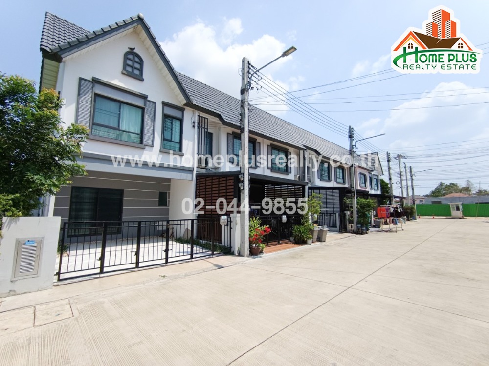 For SaleTownhomePathum Thani,Rangsit, Thammasat : Modi Villa Project Ratchaphruek-Tiwanon 345 (behind edge)