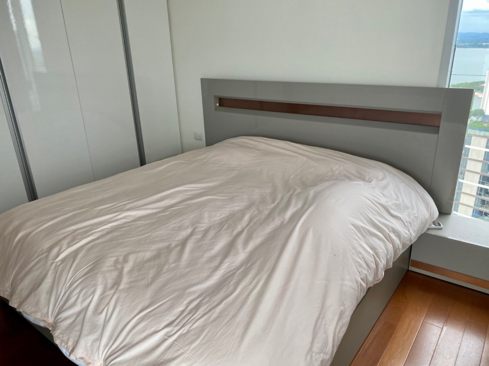 ให้เช่าคอนโดพัทยา บางแสน ชลบุรี สัตหีบ : For rent the Palm wongamat Beach Front Pattaya 2beds room side view  (S03-0961)